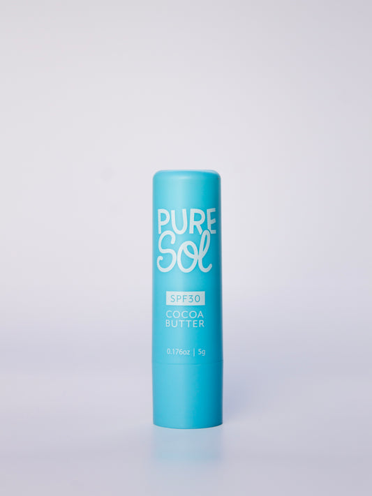 Pure Sol Beauty SPF 30 Lip Balm – Cocoa Butter